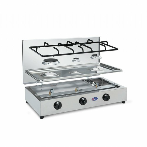 Lpg methan gasherd - 3, flammig